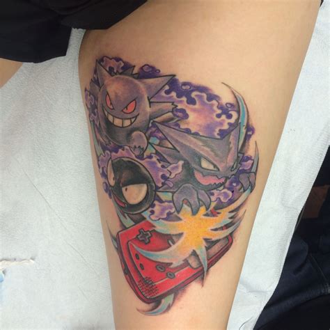 I love my gengar tattoo!