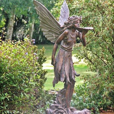 Out stone fairy garden statues for sale, large fairy garden ornaments