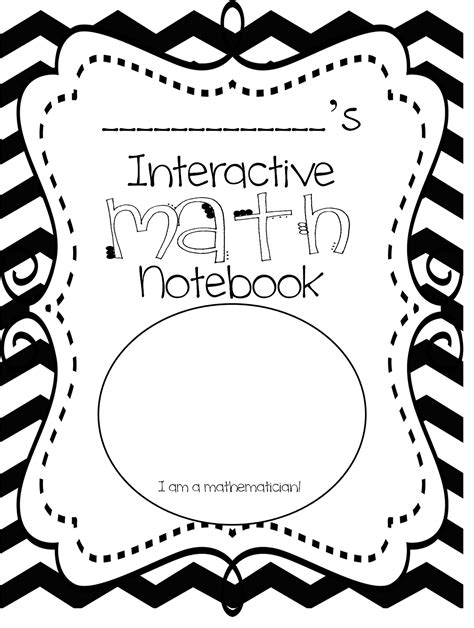 First Grade Wow: Interactive Math Notebook