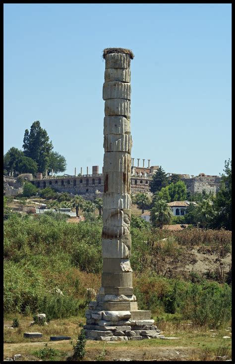 Seven Wonders of the Ancient World: Photo about the Temple of Artemis at Ephesus