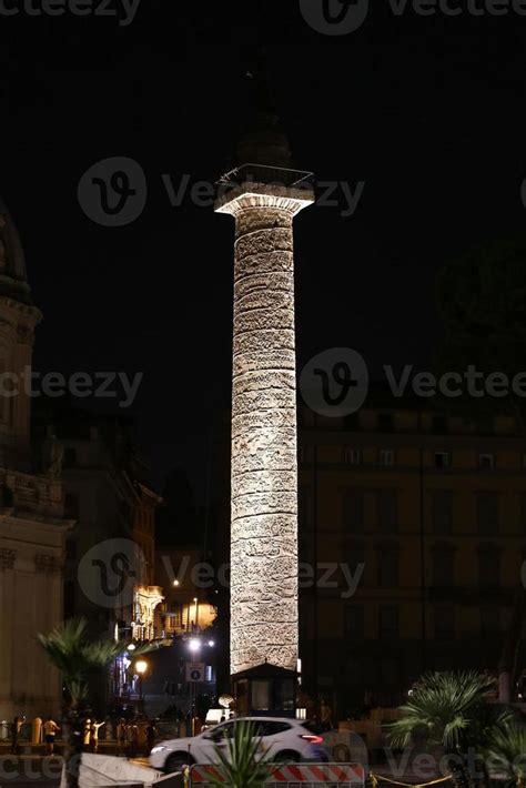 Trajan Column in Rome, Italy 9334222 Stock Photo at Vecteezy