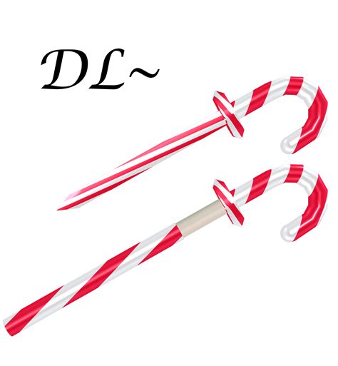 Candy Cane Sword dl by MikuMikuKnight on DeviantArt