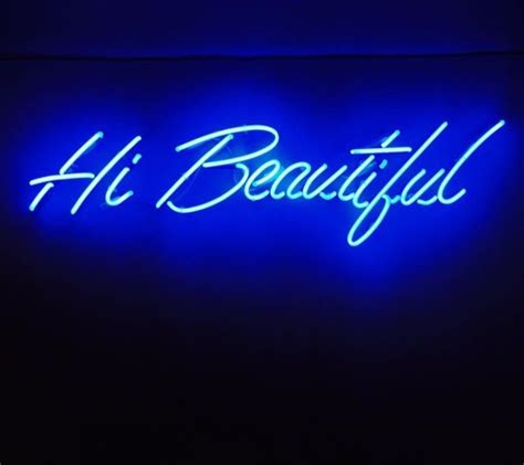 Neon Blue Aesthetic Quotes Wallpaper / Neon light #neon #art | neon quotes, blue aesthetic, neon.