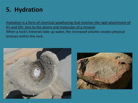 Chemical Weathering Hydration