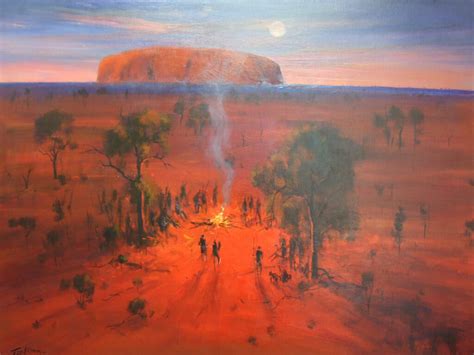 Australian Outback Paintings by Ted Lewis