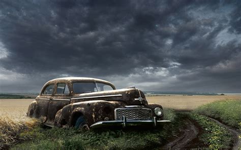 Abandoned Old Cars Wallpaper - WallpaperSafari