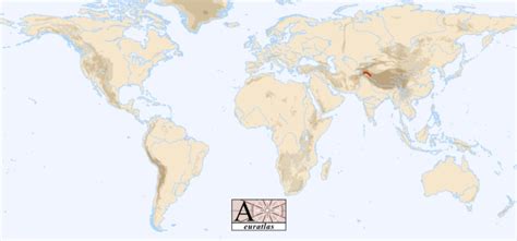 Karakoram Mountains On World Map - Julie Margaux