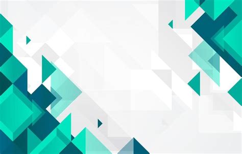 Abstract Geometric Background in Flat Design | Geometric background, Background design vector ...