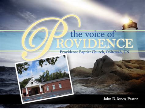 Welcome to Providence Baptist Church - Providence Baptist Church