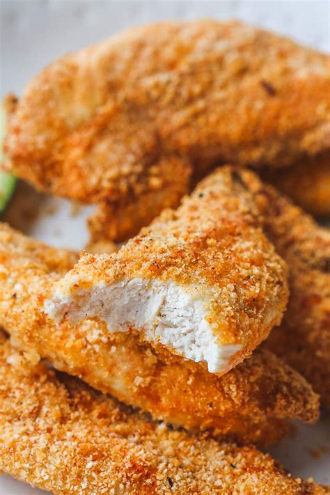 Crispy Air Fryer Chicken Tenders | Little Sunny Kitchen