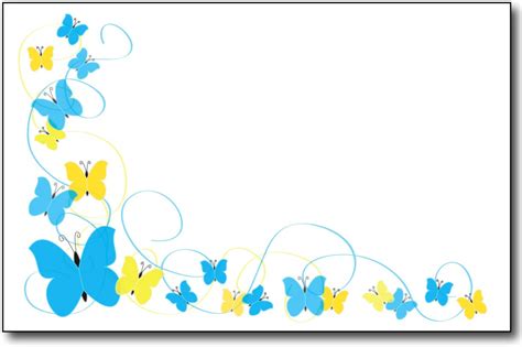 Free Butterfly Borders, Download Free Butterfly Borders png images, Free ClipArts on Clipart Library