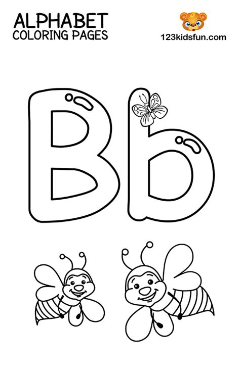 Free Printable Alphabet Coloring Pages for Kids | 123 Kids Fun Apps