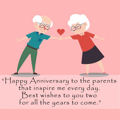 66 Sweetest Happy Anniversary Wishes For Parents: Quotes, Messages and Poems - 365Canvas Blog