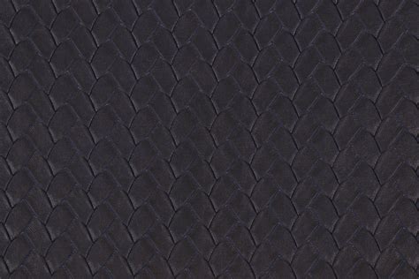 6.63 Yards Patterned Vinyl Upholstery Fabric in Black