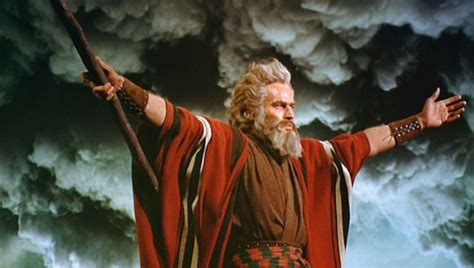 'The Ten Commandments' Star Charlton Heston Played 2 Parts and His Son Was Also in the Movie