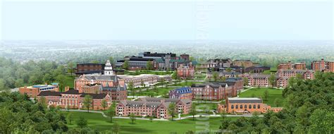 College Campus Rendering - Howard Digital