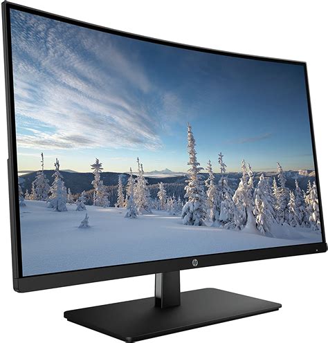 HP 27-inch FHD Curved Monitor with AMD Freesync Technology (27b, Black) – One Tech Source