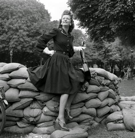 Beautiful Women's Fashion in Post-Liberation Paris, 1944 ~ Vintage Everyday