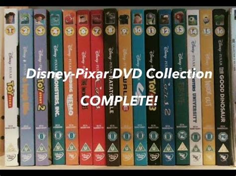 Disney Pixar Dreamworks Dvd Collection