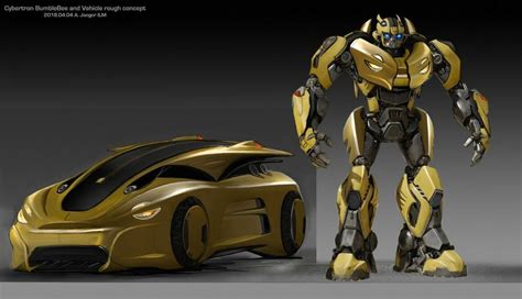 Cybertron Bumblebee concept art [ From Bumblebee movie] : transformers