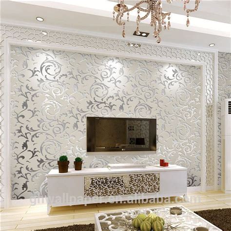 embossed wallpaper - Google Search | Wallpaper living room, Home wallpaper, Room wallpaper