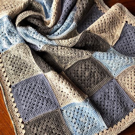 PATCHWORK CROCHET BLANKET Patterns/crochet Baby | Etsy