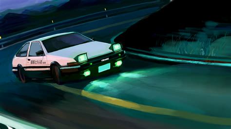 Initial D AE86 Drift (1920x1080) : r/wallpaper