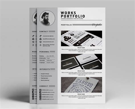 Resume & Portfolio Template - YA