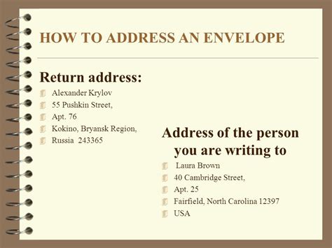 How To Write An Apartment Address / Addressing Envelopes Packages Mail Center Luther College ...