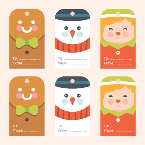 5 Best Images of Happy Holidays Free Tags Printable Template - Free Printable Christmas Gift ...