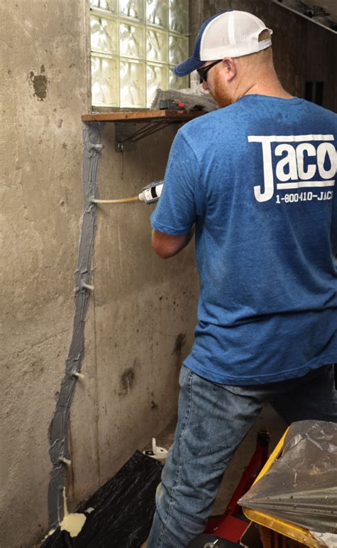 Basement Crack Repair – JACO INDY