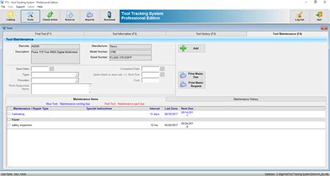 Tool Tracking System | Equipment Tracking Software