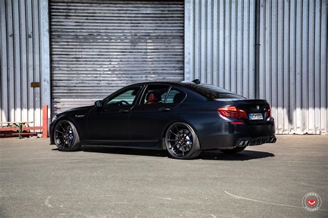 BMW M5 F10 Black Vossen M-X2 Wheel | Wheel Front