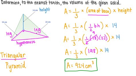 Triangle Pyramid Volume Formula