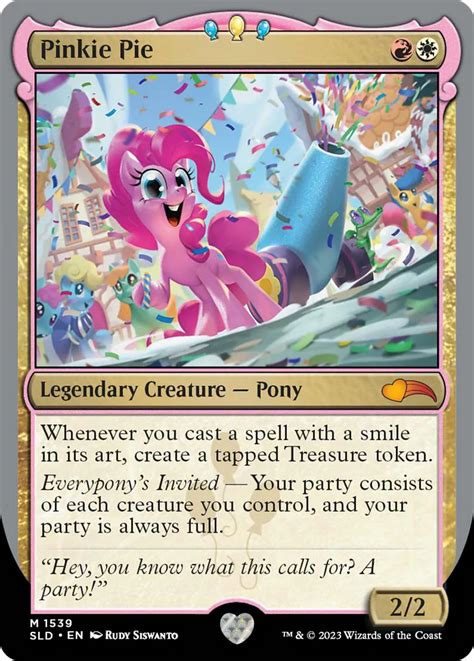 Pinkie Pie · Secret Lair Drop (SLD) #1539 · Scryfall Magic The Gathering Search