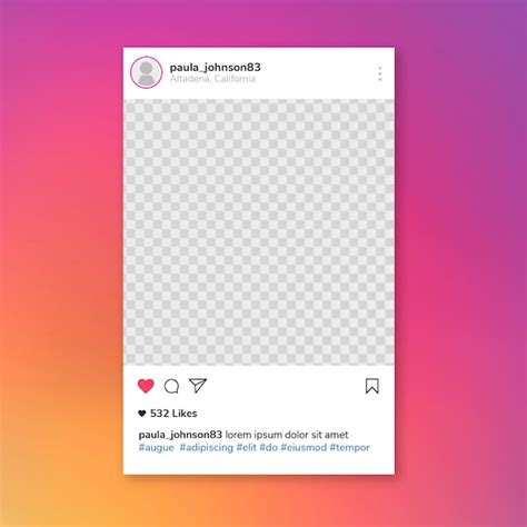 Instagram Post Template Editable Free