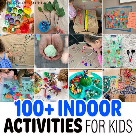 100+ Indoor Activities for Kids - Happy Toddler Playtime