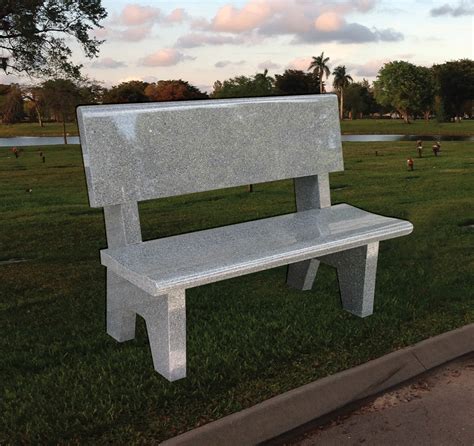 Granite and Marble Benches