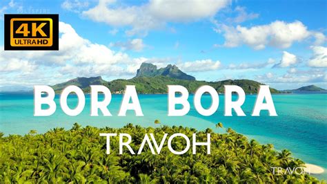 Bora Bora Views – Tropical Private Island Beach 🏝 – Motu Tane, French Polynesia 🇵🇫 – 4K HD ...