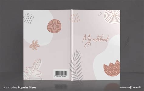 Minimal Drawing Notebook Cover Design Vector Download