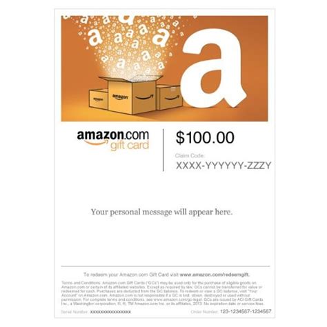 Amazon Gift Card – Print – Amazon Boxes (Cut Out) | GiftCardsUnlimited.com