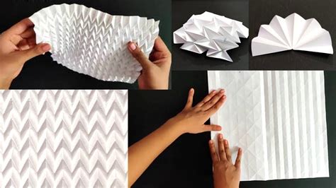 Learn Origami 01 | Basic Paper Fold Patterns | How To Make Basic Folds By Deepali Karanjavkar ...