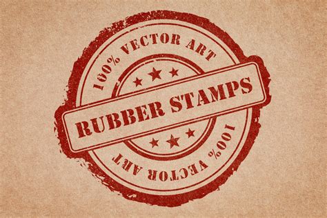 Rubber Stamps Vector Pack Volume 1 | Design Panoply