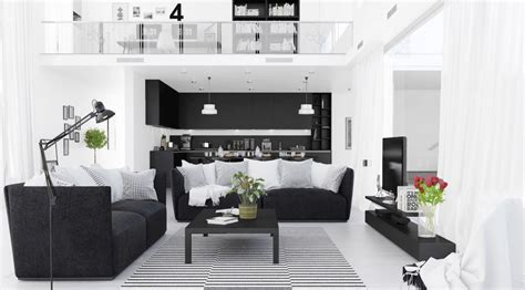 19 Timeless Black & White Living Spaces That Will Thrill You