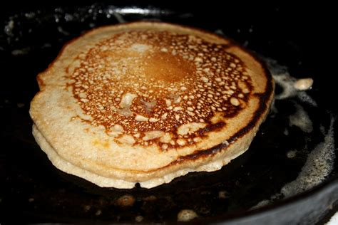 Pancake Cooking in Cast Iron Frying Pan Picture | Free Photograph | Photos Public Domain