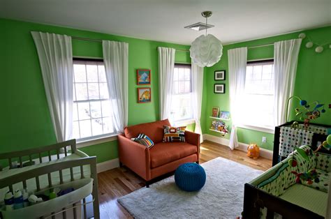 Bright Green Twin Boys' Nursery - Project Nursery