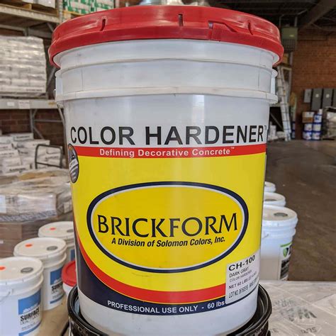 Concrete Color Hardener Powder - Brickform 42 Colors Contractor Pricing