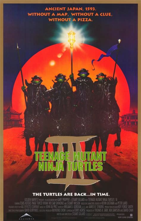 Teenage Mutant Ninja Turtles 3 Movie Posters From Movie Poster Shop