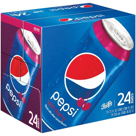 Pepsi Wild Cherry 12oz 24pk Cans – Town & Country Supermarket Liquors