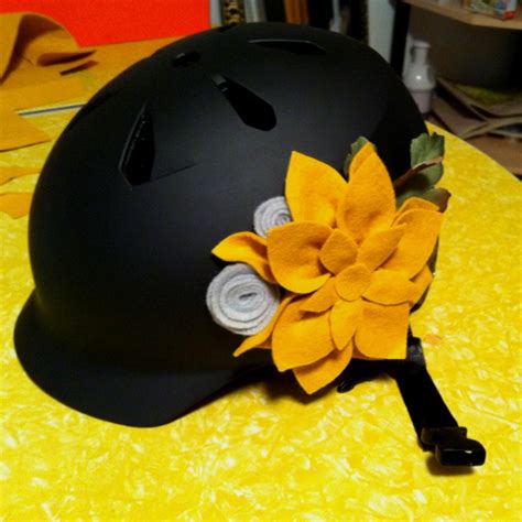 Bike Helmet Decoration - DIY Lowell